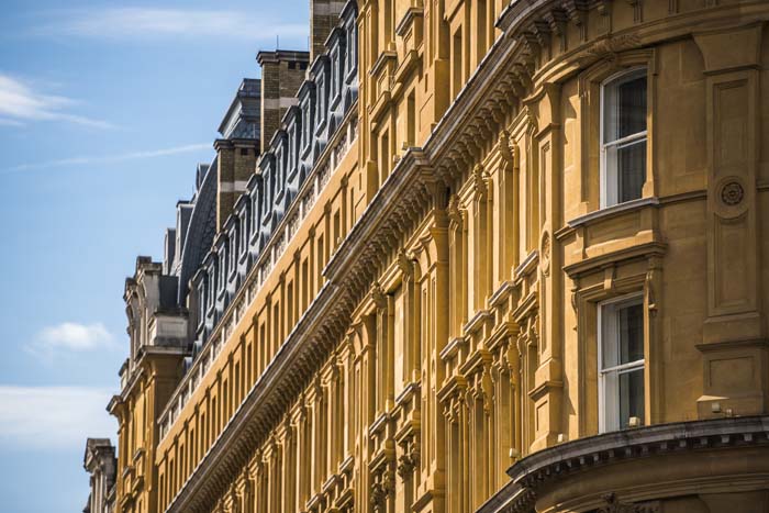 building facade in westminster